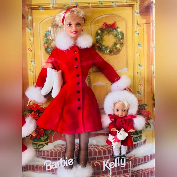 90s Vintage Holiday Sister Lot Vintage Barbie Stacie Kelly Doll - Picture 3 of 11